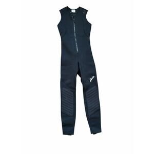 NRS Womens 2mm Farmer Jane Black Full Body Sleeveless Wetsuit Sz XS Scuba Diving